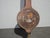 Antique French Country Brown Leather Bellow With Long Handle Wall Decor For Sale In Los Angeles - Image 6 of 12