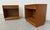 Mid-Century Modern Vintage Danish Modern Teak Nightstands - Set of 2 For Sale - Image 3 of 9