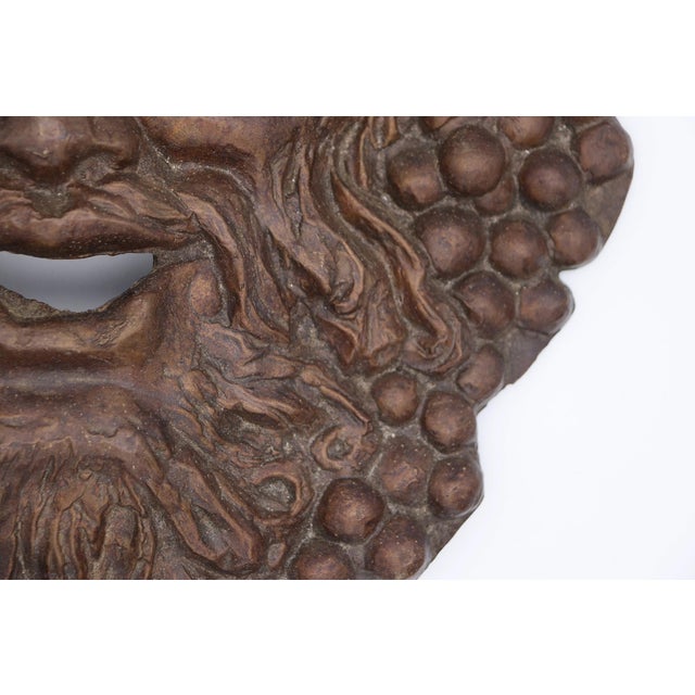 French Large Bronze Bacchus Fountain Spout, French, 19th Century For Sale - Image 3 of 18