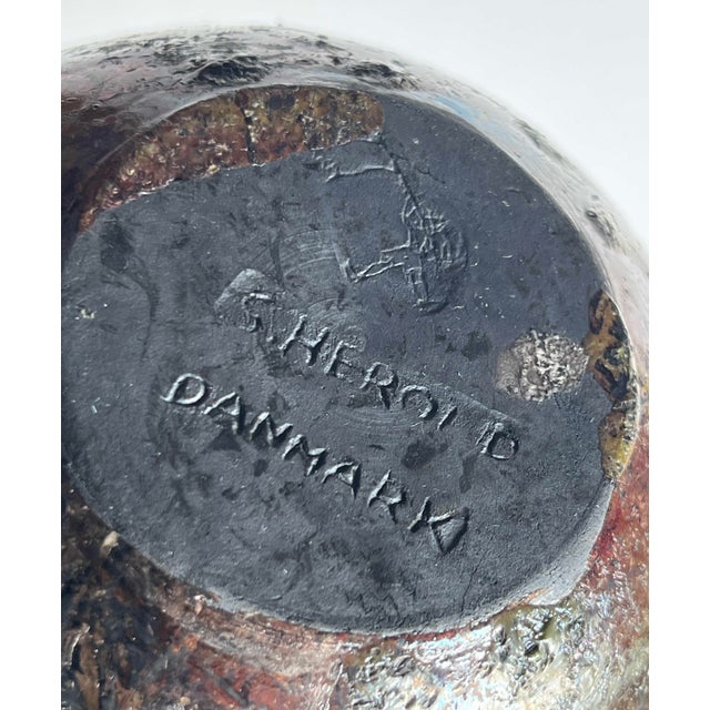 Mid-Century Modern Danish Studio Pottery Bowl by Sussie Herold, 1960s For Sale - Image 17 of 18