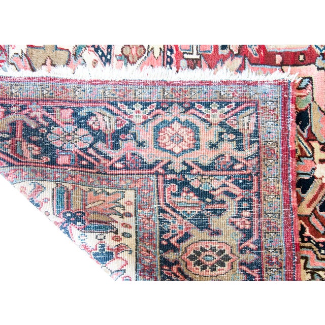 Mid 20th Century Persian Heriz Rug For Sale - Image 13 of 14