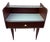 Mid-Century Italian Mahogany Nightstands with Painted Glass, 1960s, Set of 2 For Sale