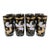 Vintage Culver-Attributed "Ming" Wild Horses Smoke Glass Highballs, Set of 8 For Sale