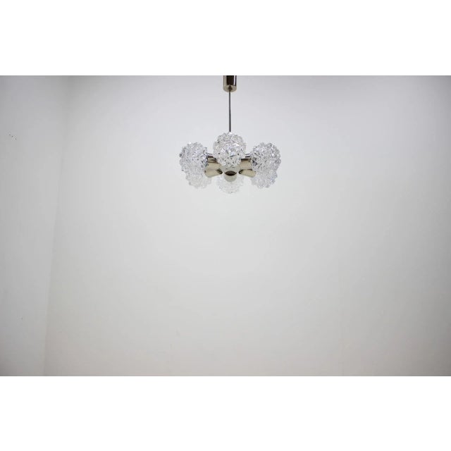 Chandelier from Kamenický Šenov, 1960s For Sale - Image 11 of 11