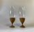 Pair of Danish Mid Century Hurricane Candle Holders For Sale - Image 4 of 9