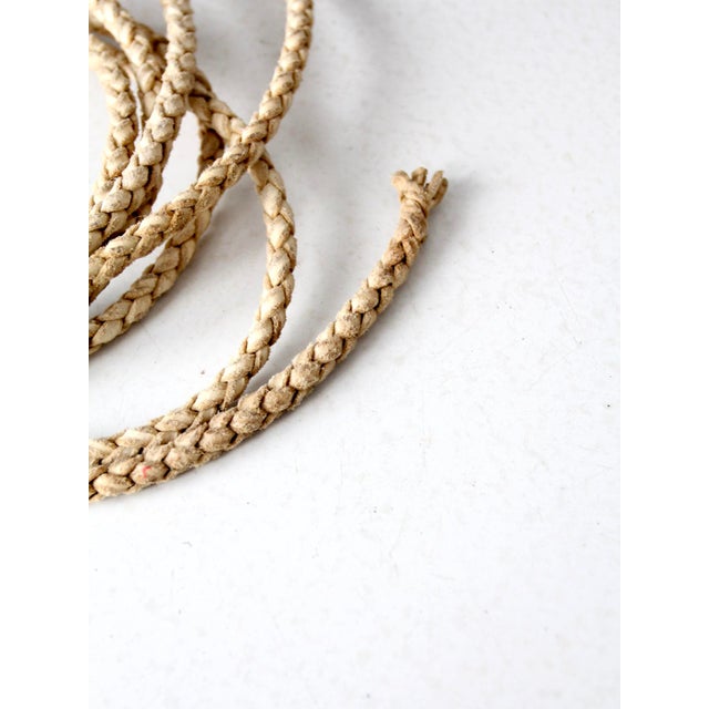 Vintage Rawhide Ranch Rope Chairish