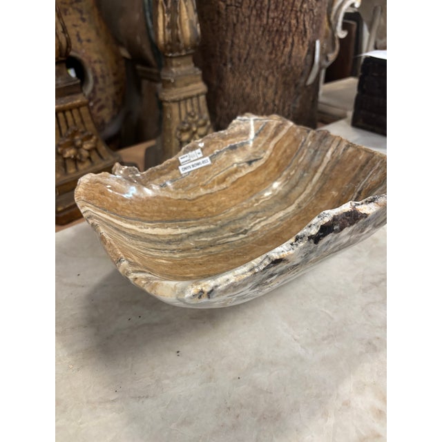 Late 20th Century Onyx Bowl For Sale - Image 9 of 11