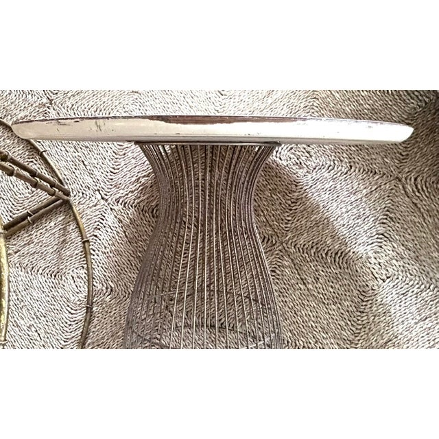Mid Century Warren Platner Style Side Table For Sale - Image 13 of 13