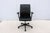 Modern Steelcase Think Ergonomic Executive Desk Chair in Black Leather, Fully Adjustable For Sale - Image 3 of 18