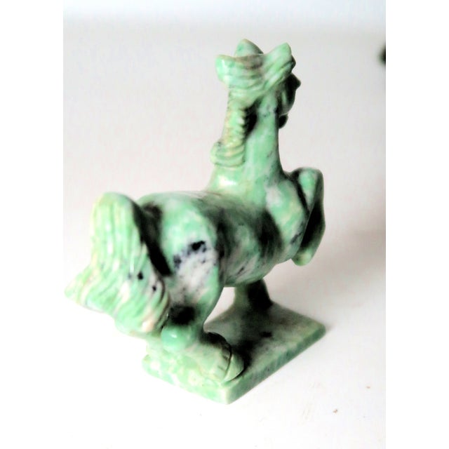 Miniature Well-Carved Horse of Tree Agate, an Uncommon Stone For Sale In Miami - Image 6 of 9