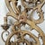 Large Baroque Wall Lamp in Golden Carved Wood, 1940s For Sale - Image 15 of 16