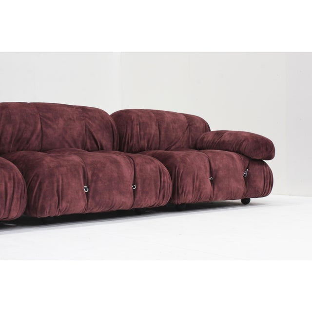 Mario Bellini Vintage Camaleonda Sofa by Mario Bellini for C&B Italia, 1970s, Set of 3 For Sale - Image 4 of 13