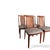 1960s Mid-Century Teak Dining Chairs with Cane Back Seats, 1960s, Set of 4 For Sale - Image 5 of 9