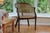 Vintage Rattan Bergere Armchair For Sale - Image 10 of 12