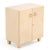 Mid-Century Two Door Parchment Cabinet, C. 1950 For Sale - Image 4 of 7