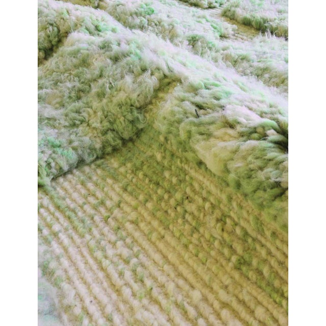 Green Moroccan Contemporary Rug - 11.3 X 8.3 Ft For Sale In Cleveland - Image 6 of 9