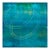 Rebecca Koury Original "Evolution of a Circle #5" Gold Circle Contemporary Abstract Painting, Acrylic on Canvas/Panel, Carmel California Art, 2023 For Sale