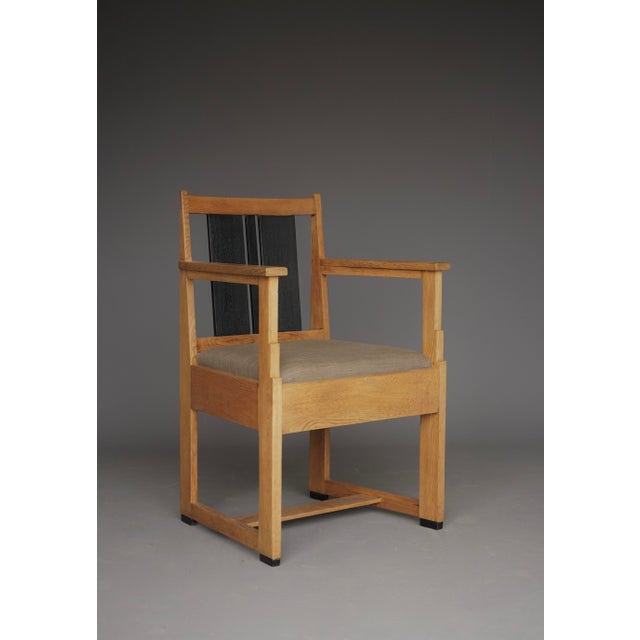 Brown Art Deco Armchairs by Cor Alons for Winterkamp & van Putten, 1920s, Set of 2 For Sale - Image 8 of 16