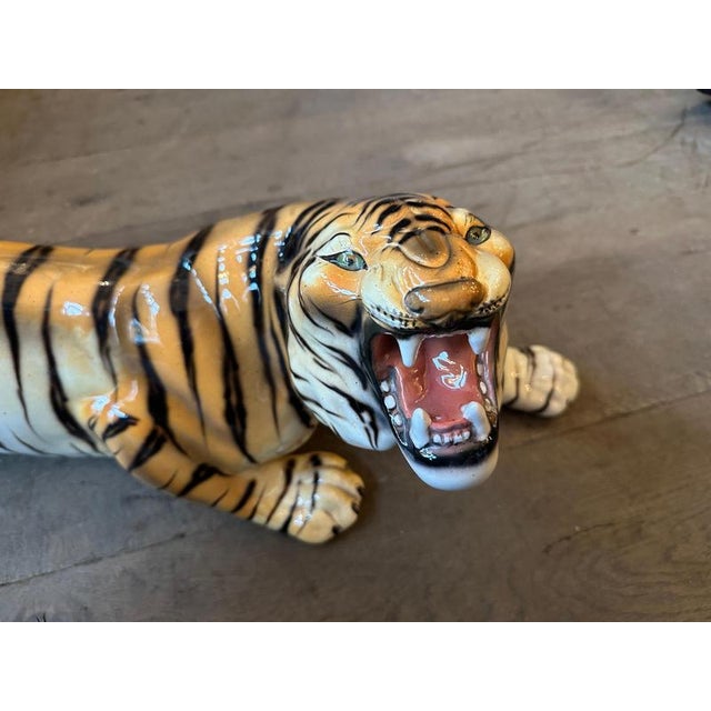 A large Tiger by Favaro Cecchetto. In very good order This piece is attributed to the mentioned designer/maker. It has no...