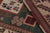 Rug & Kilim’s Kazak-Inspired Rug, Tribal Geometric Patterns in Green & Red For Sale - Image 10 of 10