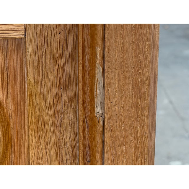 Oak Brutalist Sideboard by Henning Kjærnulf for Nyrup Møbelfabrik, 1960s For Sale - Image 17 of 18