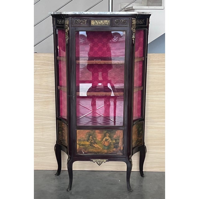 Late 19th Century Napoleon III Style Vitrine For Sale - Image 17 of 18