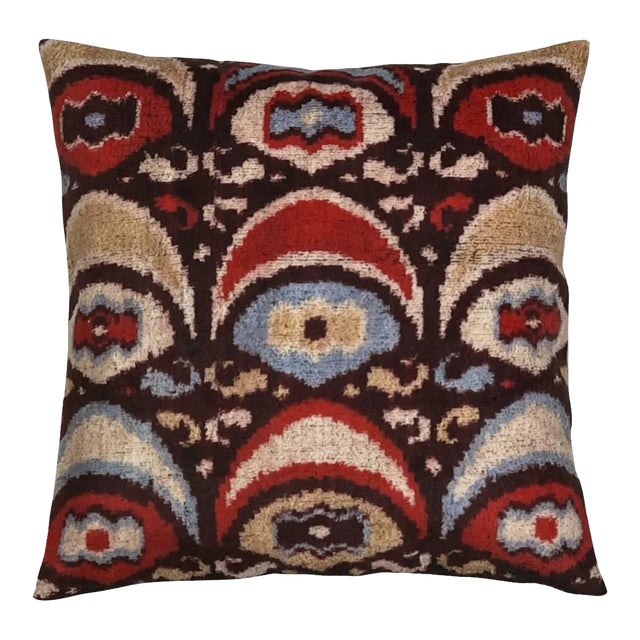 Pasargad Turkish Style Ikat Pillow For Sale