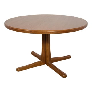 Mid-Century Round Extendable Dining Table in Teak from McIntosh, United Knigdom, 1960s For Sale