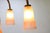 Art Deco Chandelier with Etched Pink Glass Shades, 1930s For Sale - Image 3 of 11