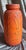 1970s Vintage Ceramic Vase in Orange by Scheurich, 1970s For Sale - Image 5 of 5
