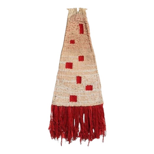Wall Tapestry with Geometric Composition, 1970s For Sale