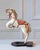 Charming and sculptural, this French decorative horse from the 20th century captures the elegance and vitality of...