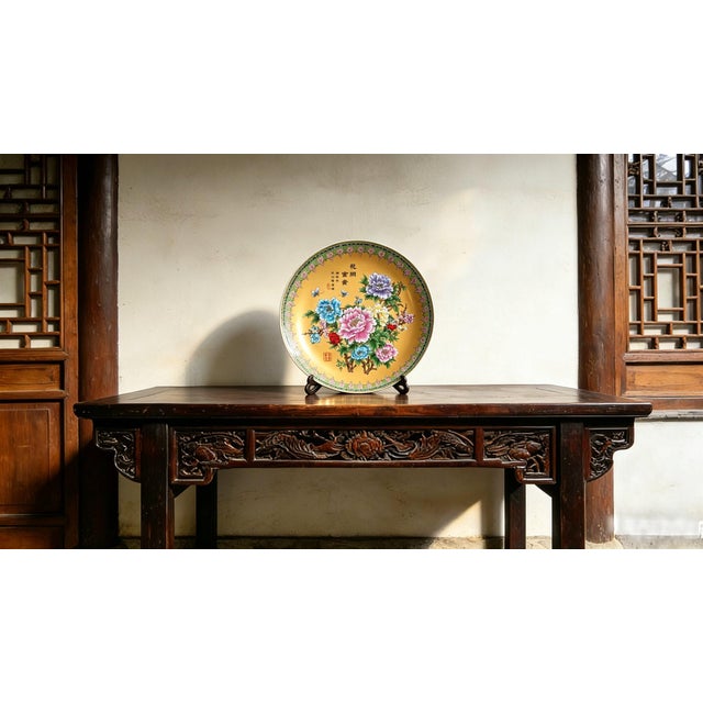 W-26cm,H-3cm Experience the beauty and elegance of Chinese history with our Chinese Vintage Porcelain Handcrafted with...