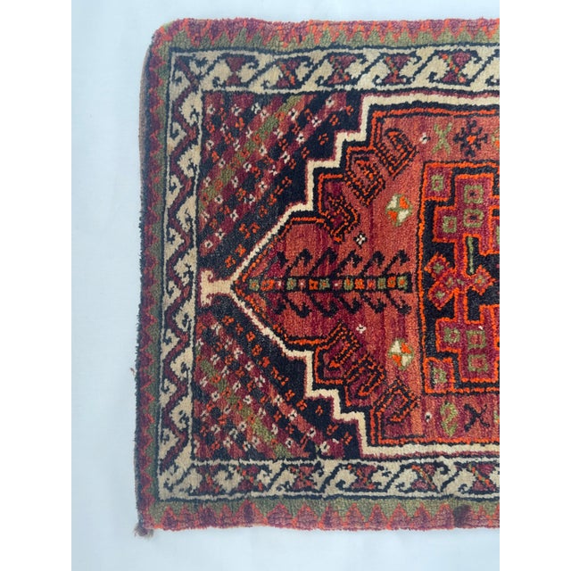 Set of 2 Early 20th Century Turkish Harput Rug Cushion Pillow Covers For Sale - Image 15 of 17