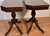 1850 Antique English Federal Mahogany Flip-Top Pair Game Tables / Console Tables For Sale - Image 16 of 18