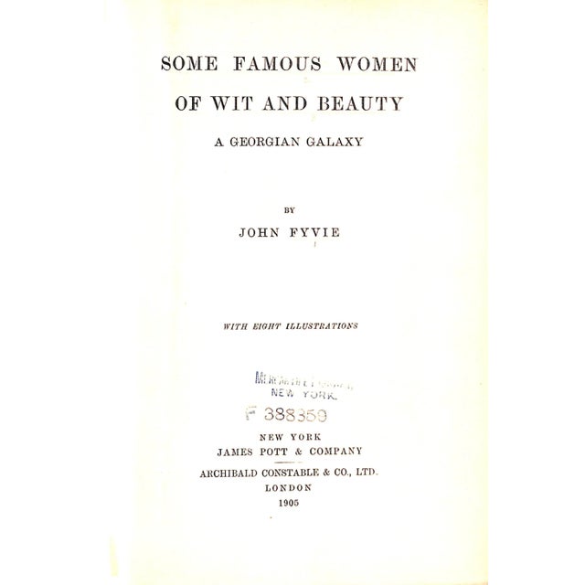 FYVIE, John [296] pp. James Pott & Company 1905 9" x 6 3/8"