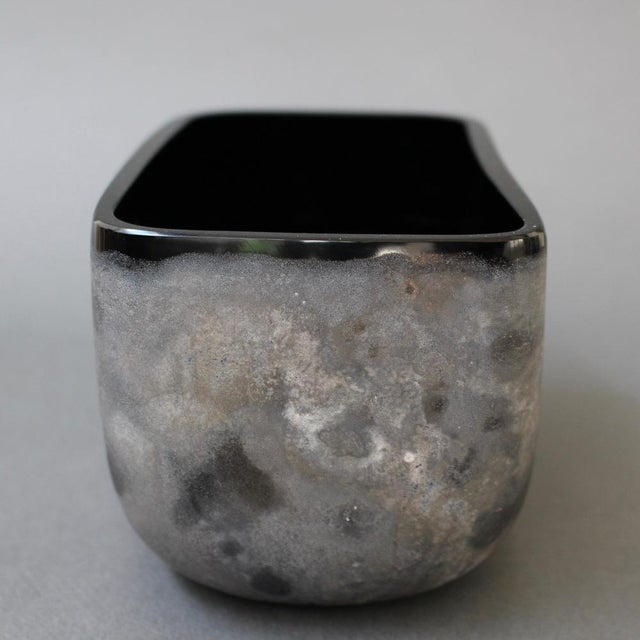 Vintage Italian Murano Glass Scavo Vase by Alfredo Barbini, 1970s For Sale - Image 13 of 18