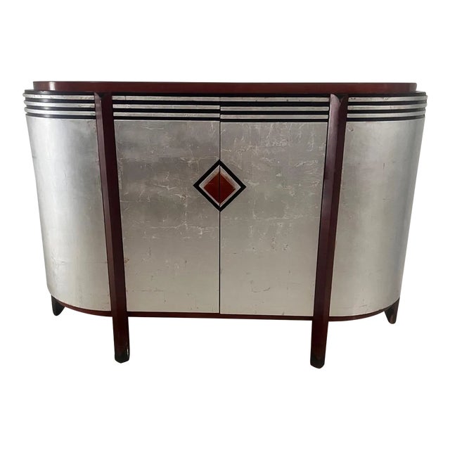 Lee Weitzman "Ciello" Buffet With Metal Leaf Facade For Sale