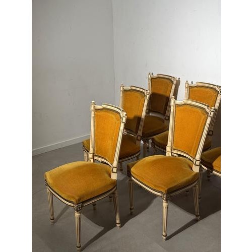 Louis XVI Style Dining Chairs by JP Ehalt, Set of 6 For Sale - Image 3 of 5