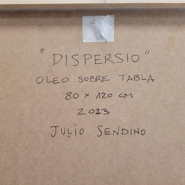 Julio Sendino, Dispersio, 2023, Oil on Canvas For Sale - Image 16 of 17