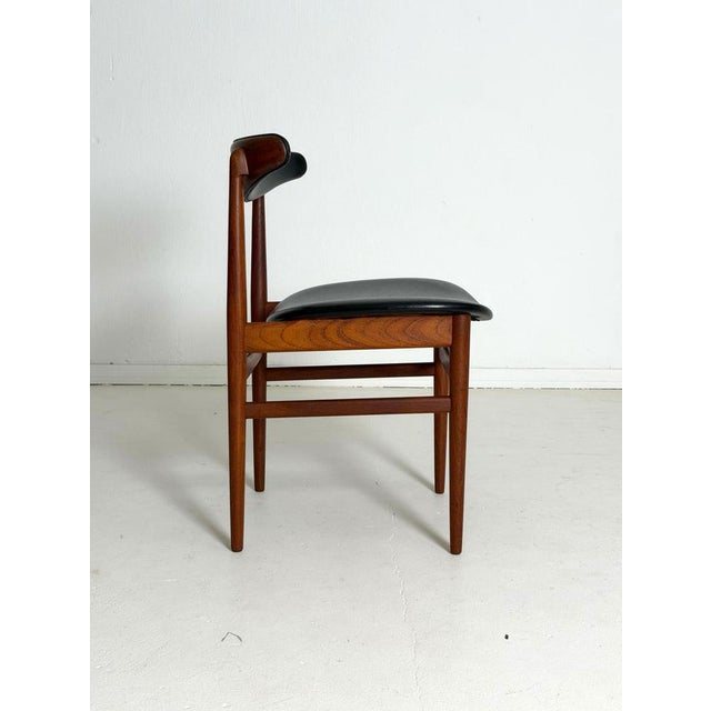 Black Danish Teak Chairs, 1960s, Set of 4 For Sale - Image 8 of 13