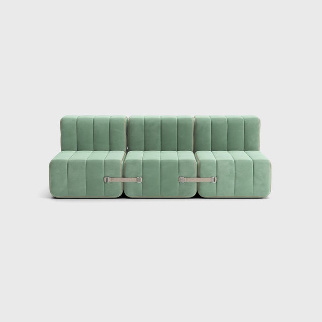 Modular Sofa with Sleeping Function in Barcelona Fabric by by Ambivalenz, Set of 6 For Sale - Image 17 of 18