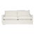 Moss Home Megan Sofa 84"W, Safari Optic White For Sale