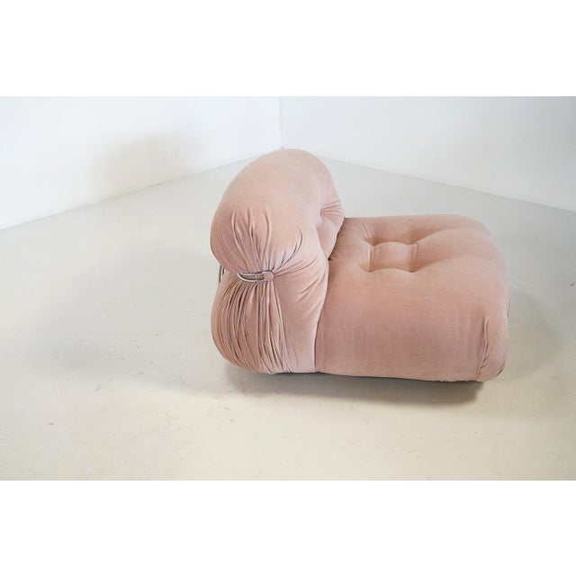 Set of Early Soriana Lounge Chairs by Afra and Tobia Scarpa for Cassina, Italy, 1970s For Sale - Image 3 of 11