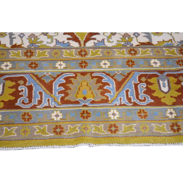 Vintage Turkish Anatolian Hand Knotted Wool Rug, 9x11'9 For Sale - Image 4 of 6