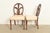 Romweber Antique French Regency Louis XVI Carved Mahogany Dining Chairs, Set of Six For Sale In South Bend - Image 6 of 14