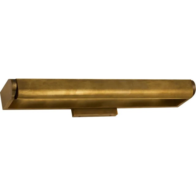 David 24" Art Light in Hand-Rubbed Antique Brass Designer: Thomas O'Brien Height: 3.75" Extension: 5.75" Backplate: 3.75"...
