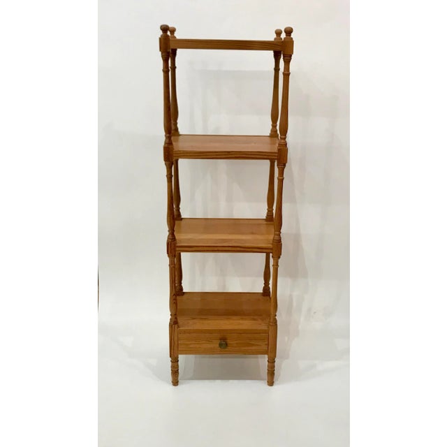 American Classical Pine Shelf Etagere For Sale - Image 11 of 11