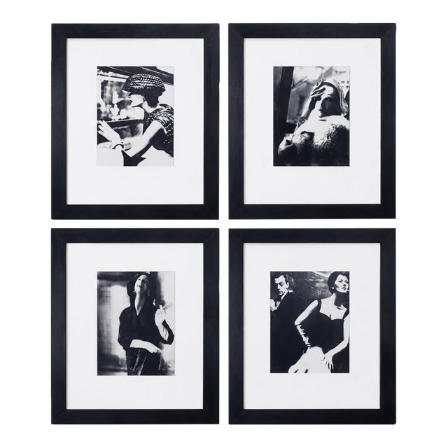 1950s Lillian Bassman Quadriptych Photographs For Sale