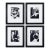 1950s Lillian Bassman Quadriptych Photographs For Sale